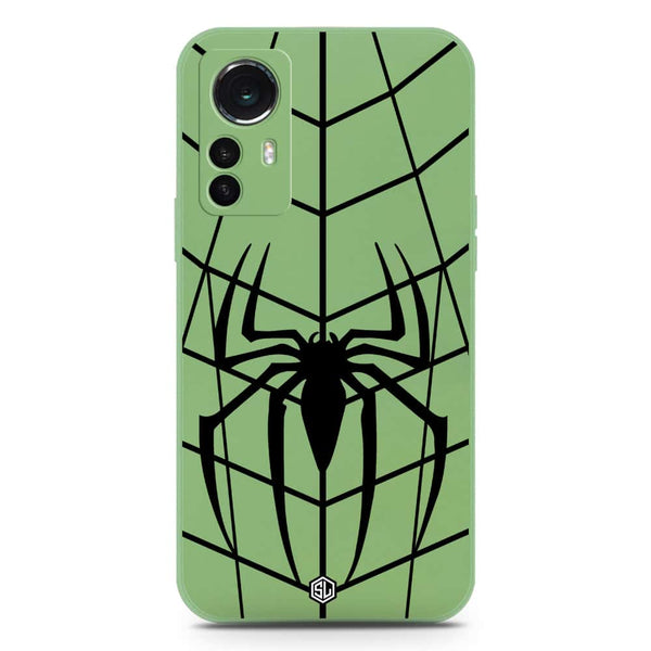 X-Spider Design Soft Phone Case - Silica Gel Case - LightGreen - Xiaomi 12