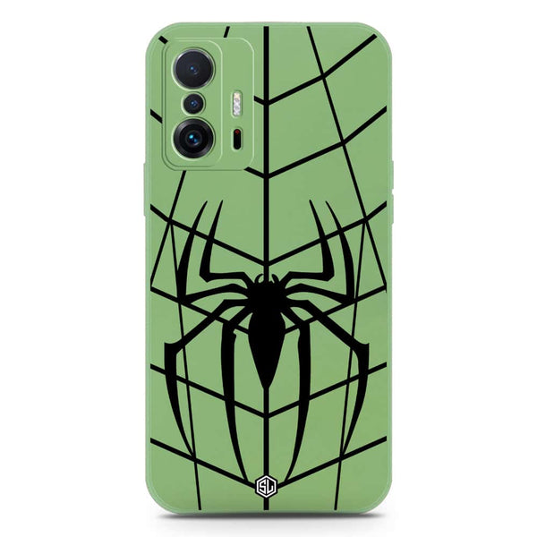 X-Spider Design Soft Phone Case - Silica Gel Case - LightGreen - Xiaomi 11T Pro