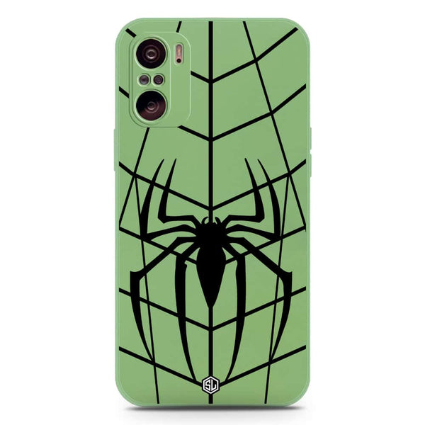 X-Spider Design Soft Phone Case - Silica Gel Case - LightGreen - Xiaomi Mi 11X Pro