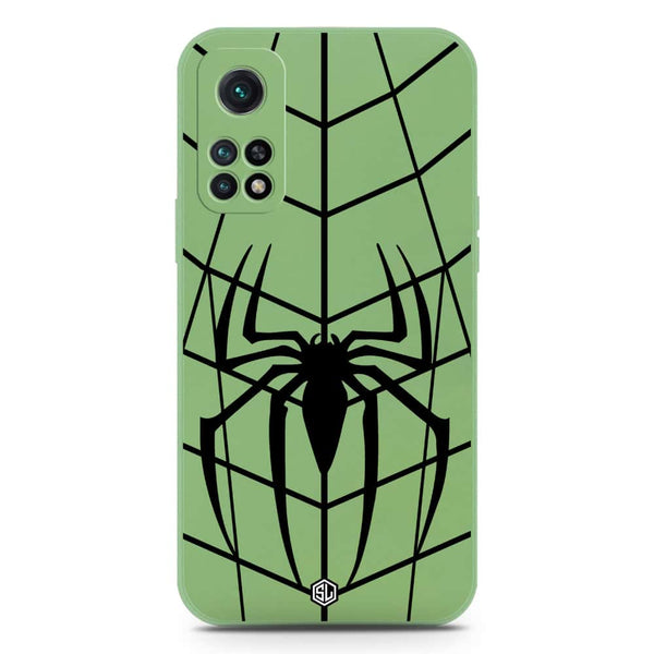 X-Spider Design Soft Phone Case - Silica Gel Case - LightGreen - Xiaomi Redmi K30S