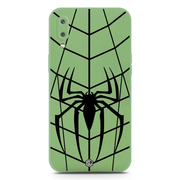 X-Spider Design Soft Phone Case - Silica Gel Case - LightGreen - Samsung Galaxy M02