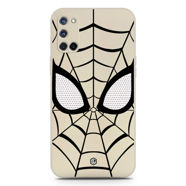 Cool Spider Design Soft Phone Case - Silica Gel Case - Offwhite - Oppo A72