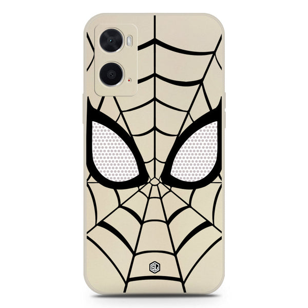 Cool Spider Design Soft Phone Case - Silica Gel Case - Offwhite - Oppo A36