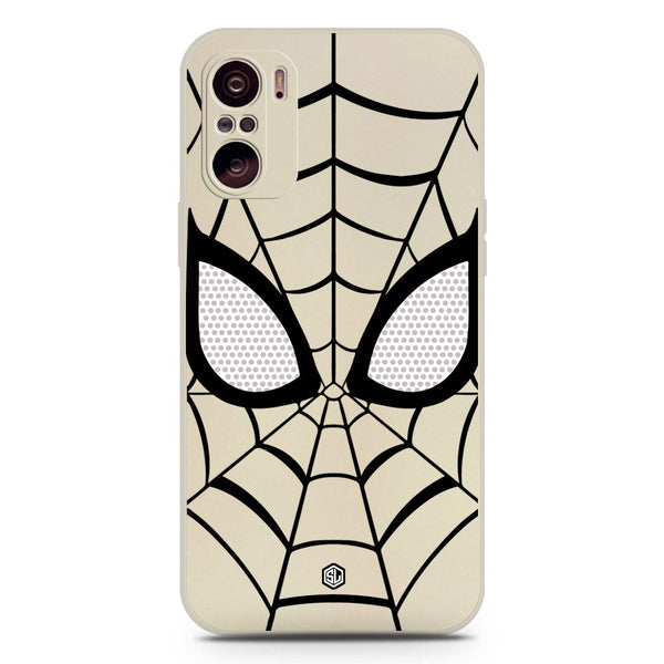 Cool Spider Design Soft Phone Case - Silica Gel Case - Offwhite - Xiaomi Mi 11X Pro