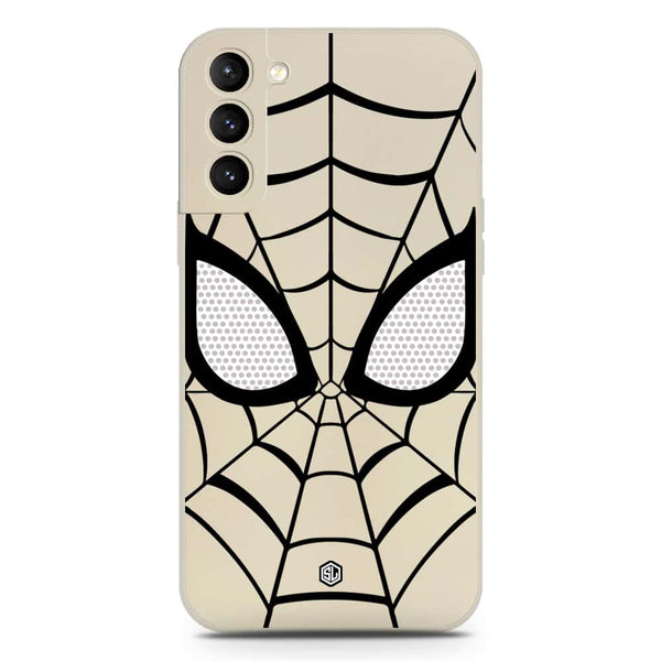 Cool Spider Design Soft Phone Case - Silica Gel Case - Offwhite - Samsung Galaxy S21 5G
