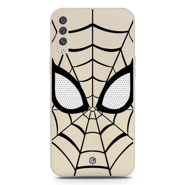 Cool Spider Design Soft Phone Case - Silica Gel Case - Offwhite - Samsung Galaxy A30s
