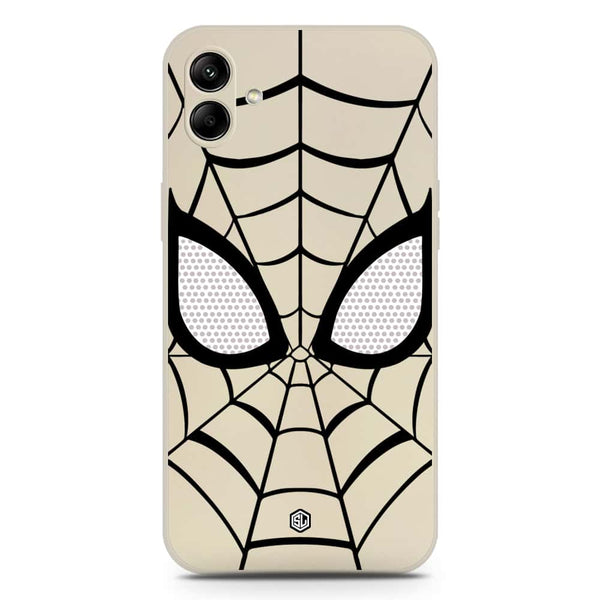 Cool Spider Design Soft Phone Case - Silica Gel Case - Offwhite - Samsung Galaxy A04