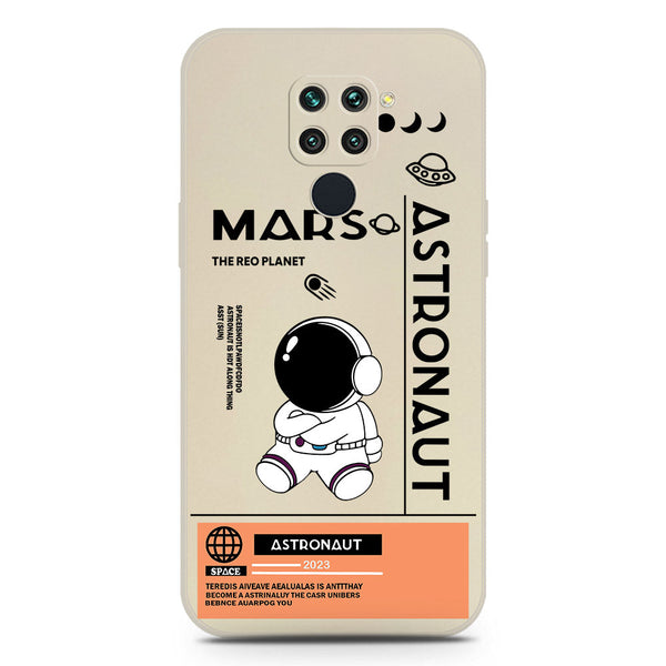 Astronaut Series Soft Phone Case - Silica Gel Case - Offwhite - Xiaomi Redmi 10X 4G