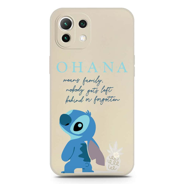 Cool Character Design Soft Phone Case - Silica Gel Case - Offwhite - Xiaomi Mi 11 Lite