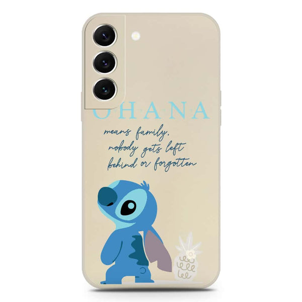 Cool Character Design Soft Phone Case - Silica Gel Case - Offwhite - Samsung Galaxy S22 Plus 5G