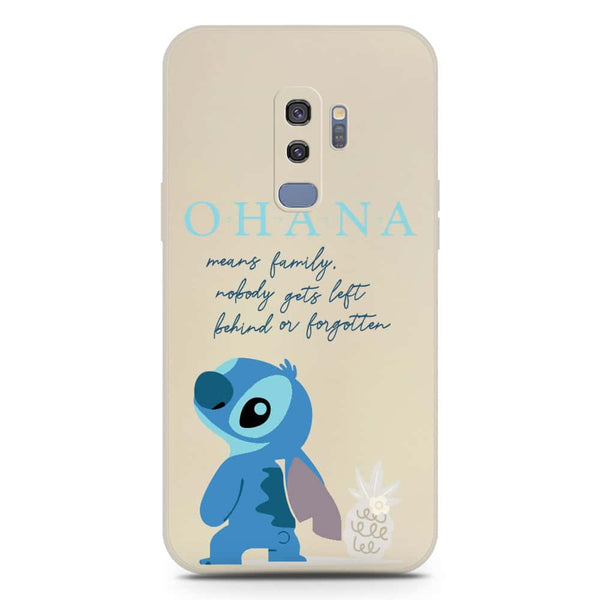 Cool Character Design Soft Phone Case - Silica Gel Case - Offwhite - Samsung Galaxy S9 Plus