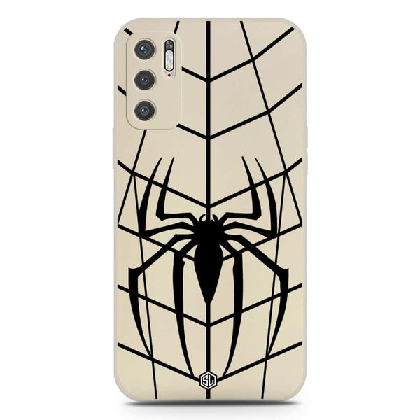 X-Spider Design Soft Phone Case - Silica Gel Case - Offwhite - Xiaomi Redmi Note 10 5G