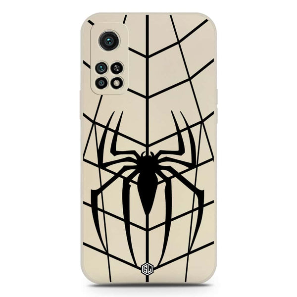 X-Spider Design Soft Phone Case - Silica Gel Case - Offwhite - Xiaomi Mi 10T Pro