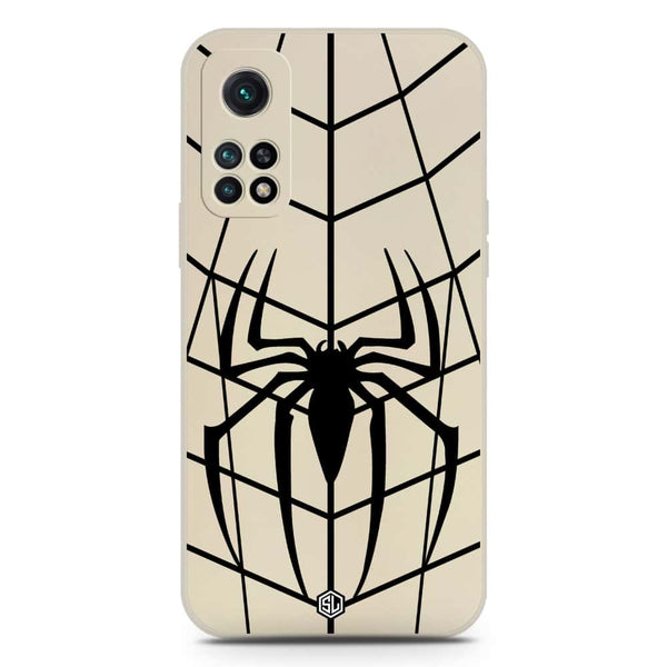 X-Spider Design Soft Phone Case - Silica Gel Case - Offwhite - Xiaomi Redmi K30S