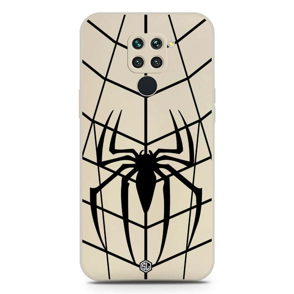 X-Spider Design Soft Phone Case - Silica Gel Case - Offwhite - Xiaomi Redmi 10X 4G