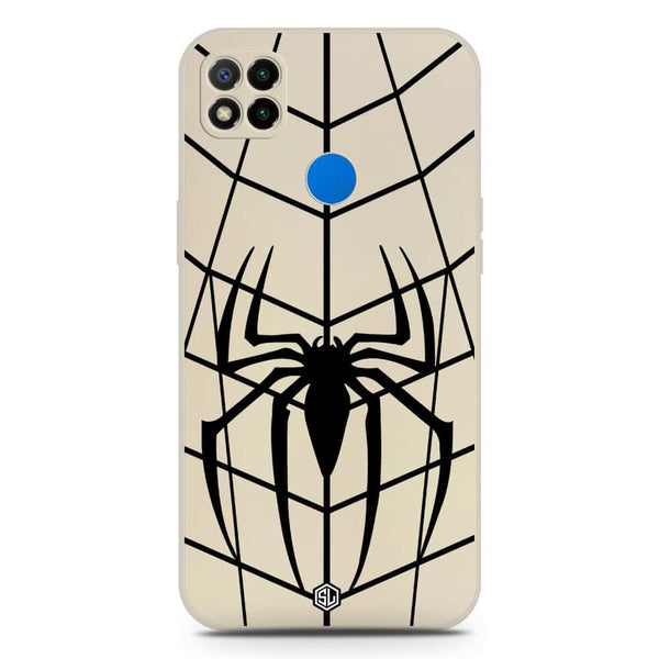 X-Spider Design Soft Phone Case - Silica Gel Case - Offwhite - Xiaomi Redmi 10A