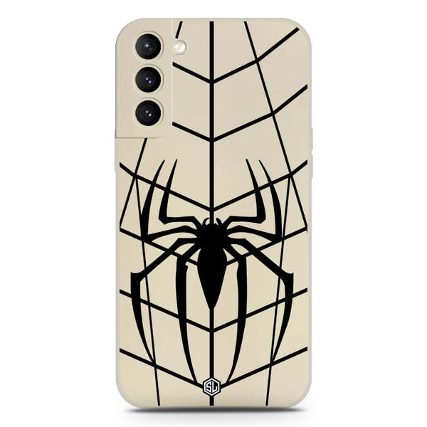 X-Spider Design Soft Phone Case - Silica Gel Case - Offwhite - Samsung Galaxy S21 FE 5G
