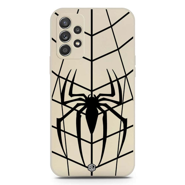 X-Spider Design Soft Phone Case - Silica Gel Case - Offwhite - Samsung Galaxy A52