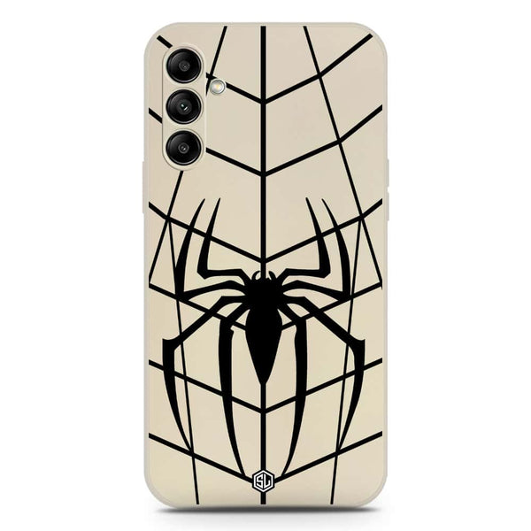 X-Spider Design Soft Phone Case - Silica Gel Case - Offwhite - Samsung Galaxy A24 4G