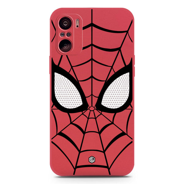 Cool Spider Design Soft Phone Case - Silica Gel Case - Red - Xiaomi Mi 11i