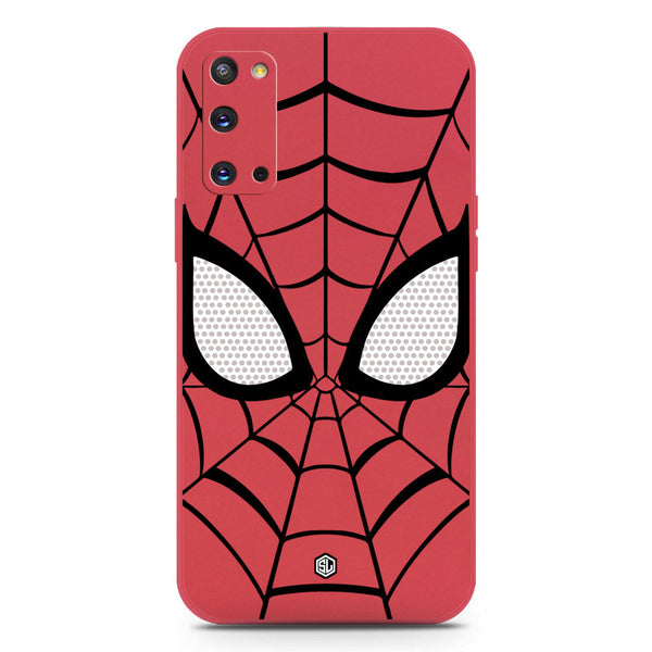 Cool Spider Design Soft Phone Case - Silica Gel Case - Red - Samsung Galaxy S20