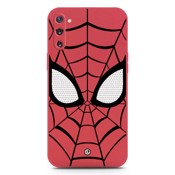 Cool Spider Design Soft Phone Case - Silica Gel Case - Dark Red - Samsung Galaxy Note 10