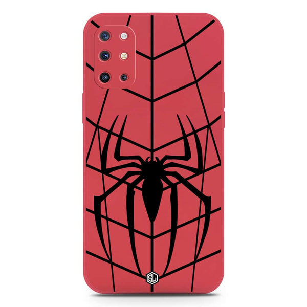 X-Spider Design Soft Phone Case - Silica Gel Case - Red - OnePlus 8T