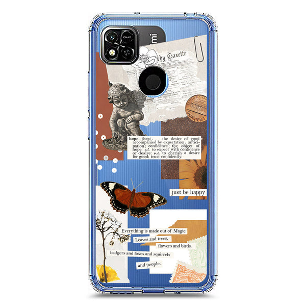 Aesthetic Design - Design 2 - Soft Phone Case - Crystal Clear Case - Xiaomi Redmi 10A