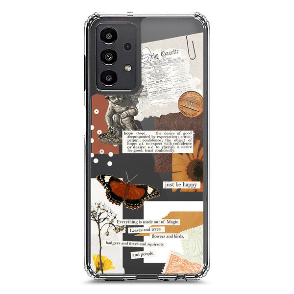 Aesthetic Design - Design 2 - Soft Phone Case - Crystal Clear Case - Samsung Galaxy A13