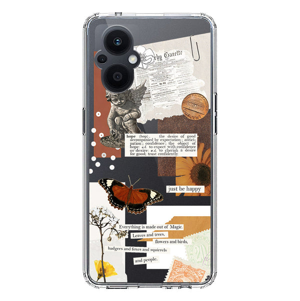 Aesthetic Design - Design 2 - Soft Phone Case - Crystal Clear Case - Oppo F21 Pro 5G