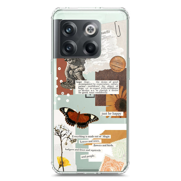 Aesthetic Design - Design 2 - Soft Phone Case - Crystal Clear Case - OnePlus 10T