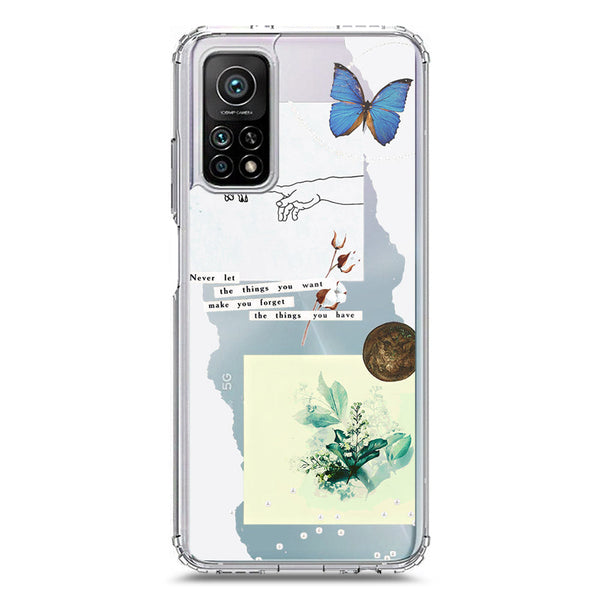 Aesthetic Collage Design - Design 3 - Soft Phone Case - Crystal Clear Case - Xiaomi Mi 10T Pro