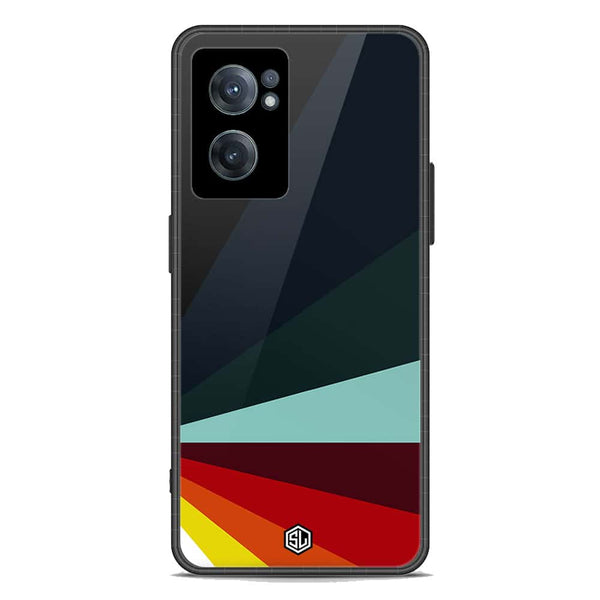 Retro Stripes Series Soft Phone Case - Premium Glass Case - OnePlus Nord CE 2 5G