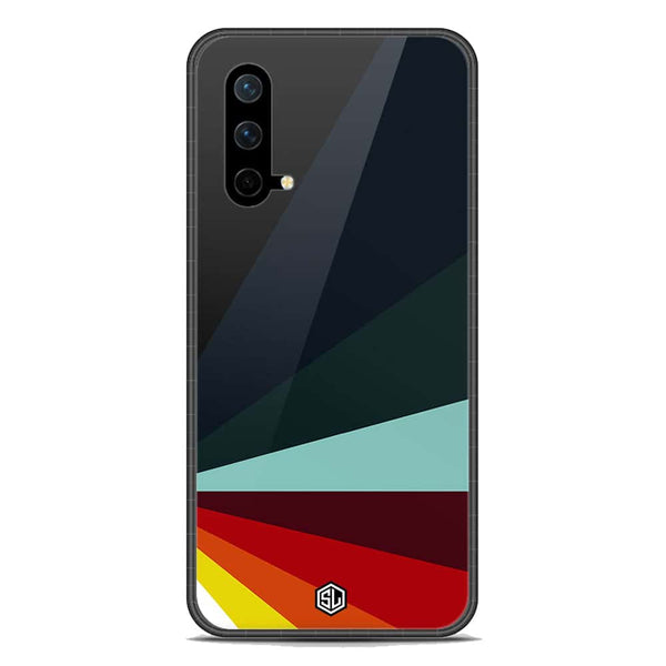 Retro Stripes Series Soft Phone Case - Premium Glass Case - OnePlus Nord CE 5G