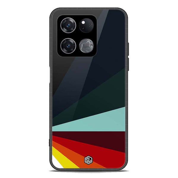 Retro Stripes Series Soft Phone Case - Premium Glass Case - OnePlus Ace Racing