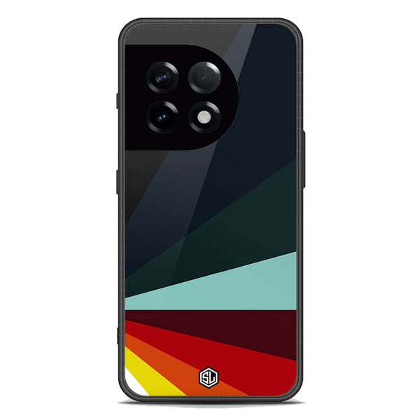 Retro Stripes Series Soft Phone Case - Premium Glass Case - OnePlus 11
