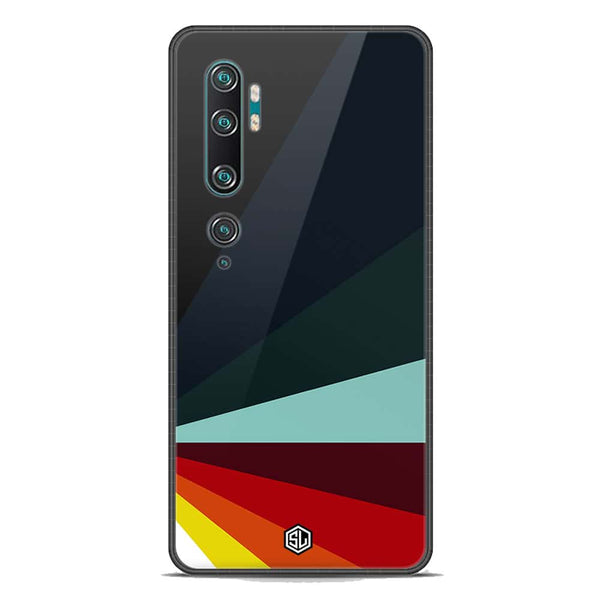Retro Stripes Series Soft Phone Case - Premium Glass Case - Xiaomi Mi Note 10 Pro