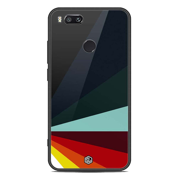 Retro Stripes Series Soft Phone Case - Premium Glass Case - Xiaomi Mi A1 / Mi 5X