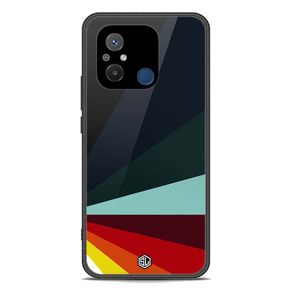 Retro Stripes Series Soft Phone Case - Premium Glass Case - Xiaomi Redmi 12C