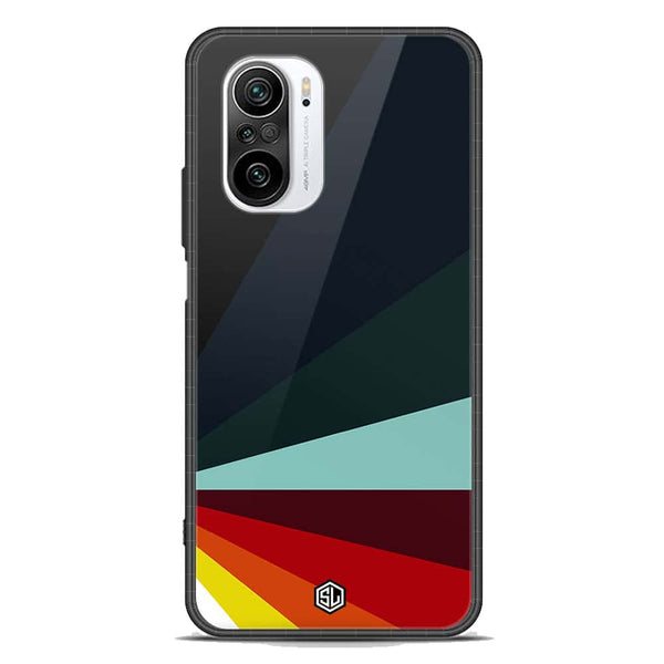 Retro Stripes Series Soft Phone Case - Premium Glass Case - Xiaomi Mi 11i