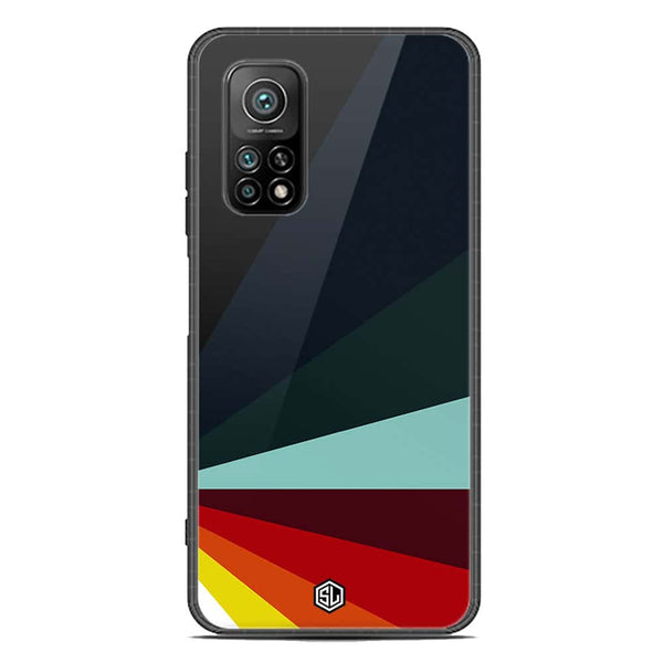 Retro Stripes Series Soft Phone Case - Premium Glass Case - Xiaomi Mi 10T Pro
