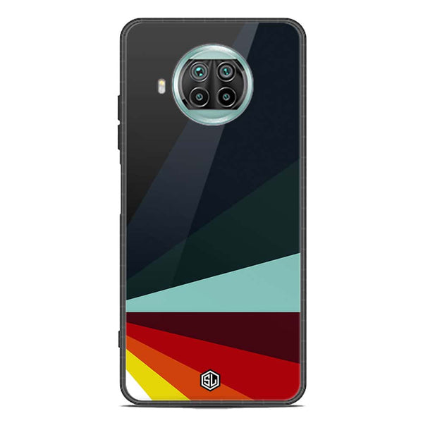 Retro Stripes Series Soft Phone Case - Premium Glass Case - Xiaomi Mi 10T Lite