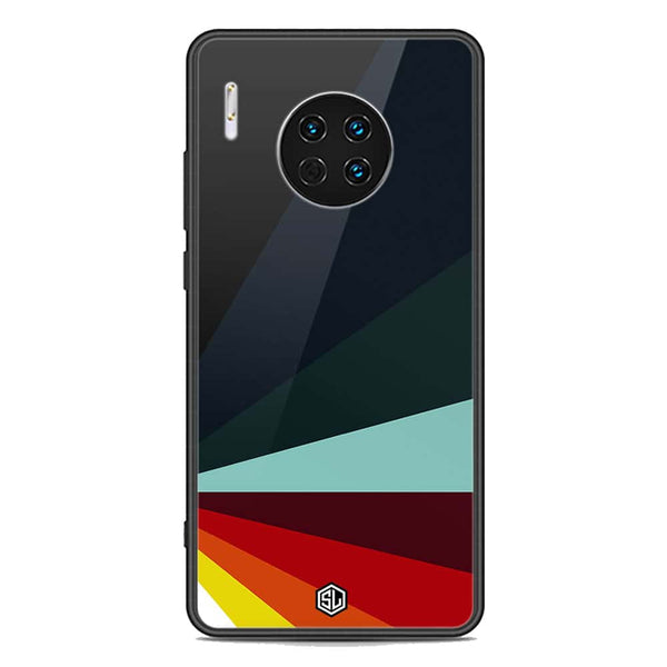 Retro Stripes Series Soft Phone Case - Premium Glass Case - Huawei Mate 30