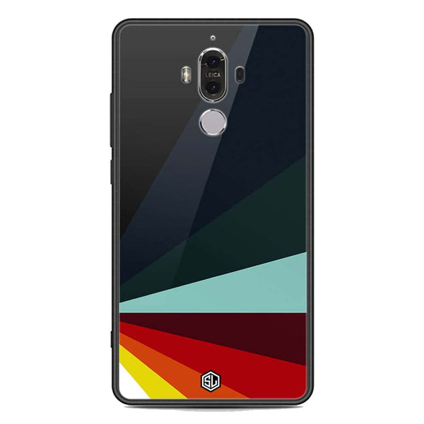 Retro Stripes Series Soft Phone Case - Premium Glass Case - Huawei Mate 9