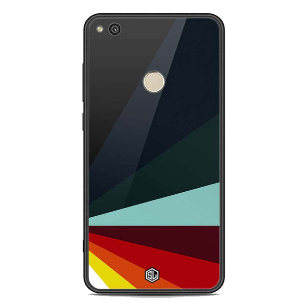 Retro Stripes Series Soft Phone Case - Premium Glass Case - Huawei Honor P8 Lite 2017