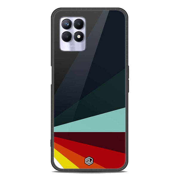 Retro Stripes Series Soft Phone Case - Premium Glass Case - Realme Narzo 50 4G