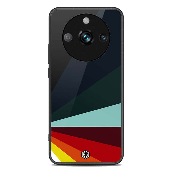 Retro Stripes Series Soft Phone Case - Premium Glass Case - Realme 11 Pro