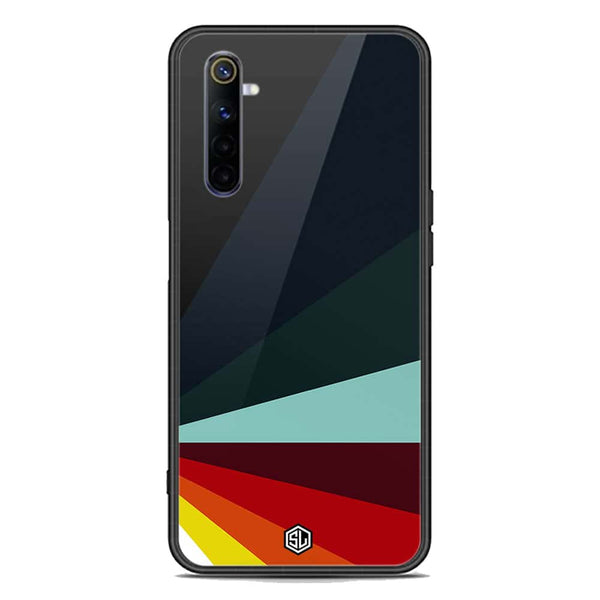 Retro Stripes Series Soft Phone Case - Premium Glass Case - Realme 6