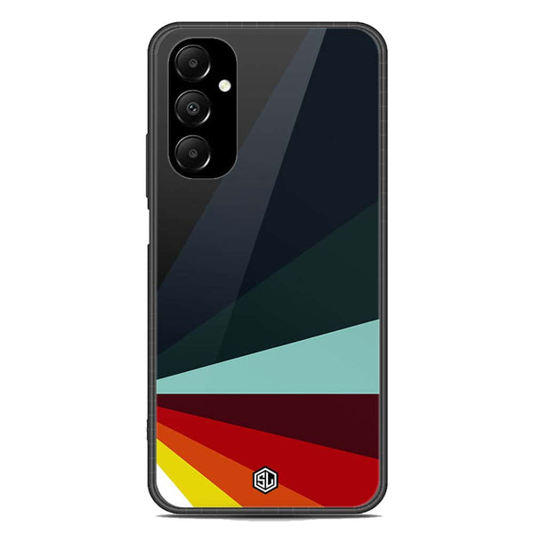Retro Stripes Series Soft Phone Case - Premium Glass Case - Samsung Galaxy A05s