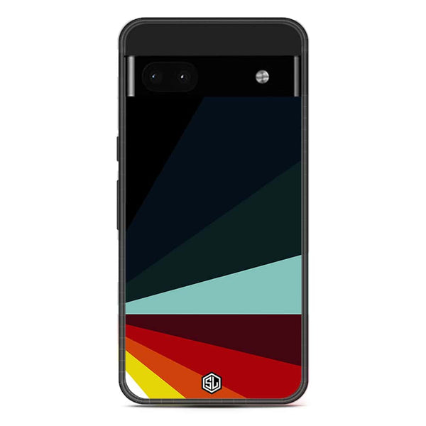 Retro Stripes Series Soft Phone Case - Metal Case - Google Pixel 7